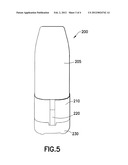 LIGHT BLOCKING CONTAINER WITH CONTENT VIEWING WINDOW AND CONTRAST     BACKGROUND diagram and image