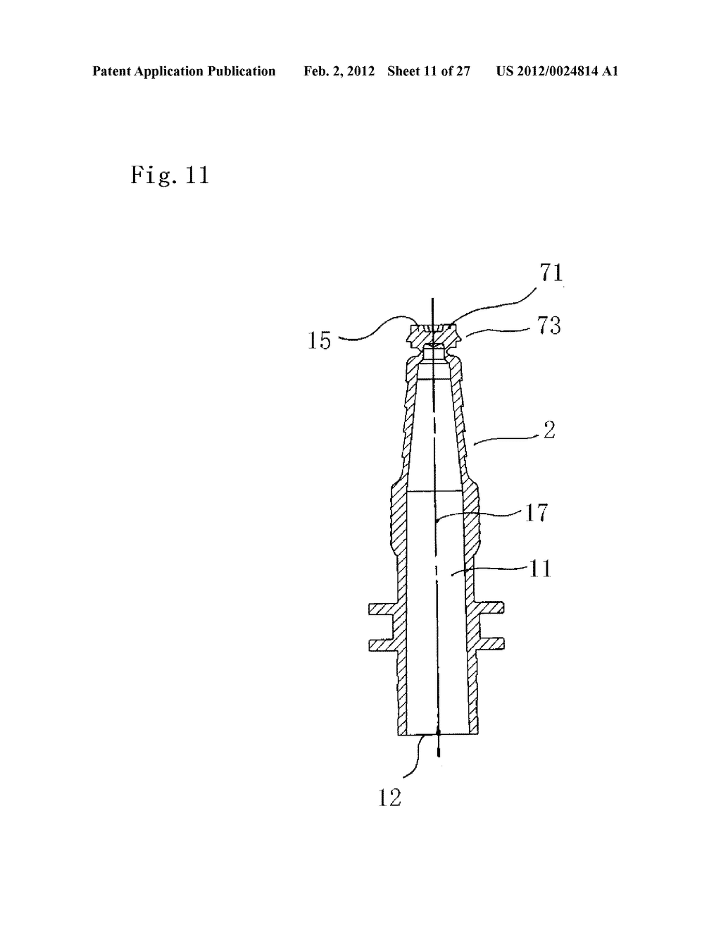 TWIST-CUT UNSEALING MECHANISM FOR CONTAINER - diagram, schematic, and image 12