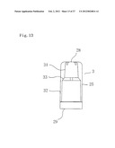 TWIST-CUT UNSEALING MECHANISM FOR CONTAINER diagram and image