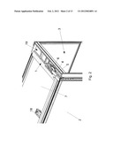 APPARATUS FOR TRANSFERRING A WALL OF A TRANSPORT CONTAINER AND TRANSPORT     CONTAINER THEREWITH diagram and image