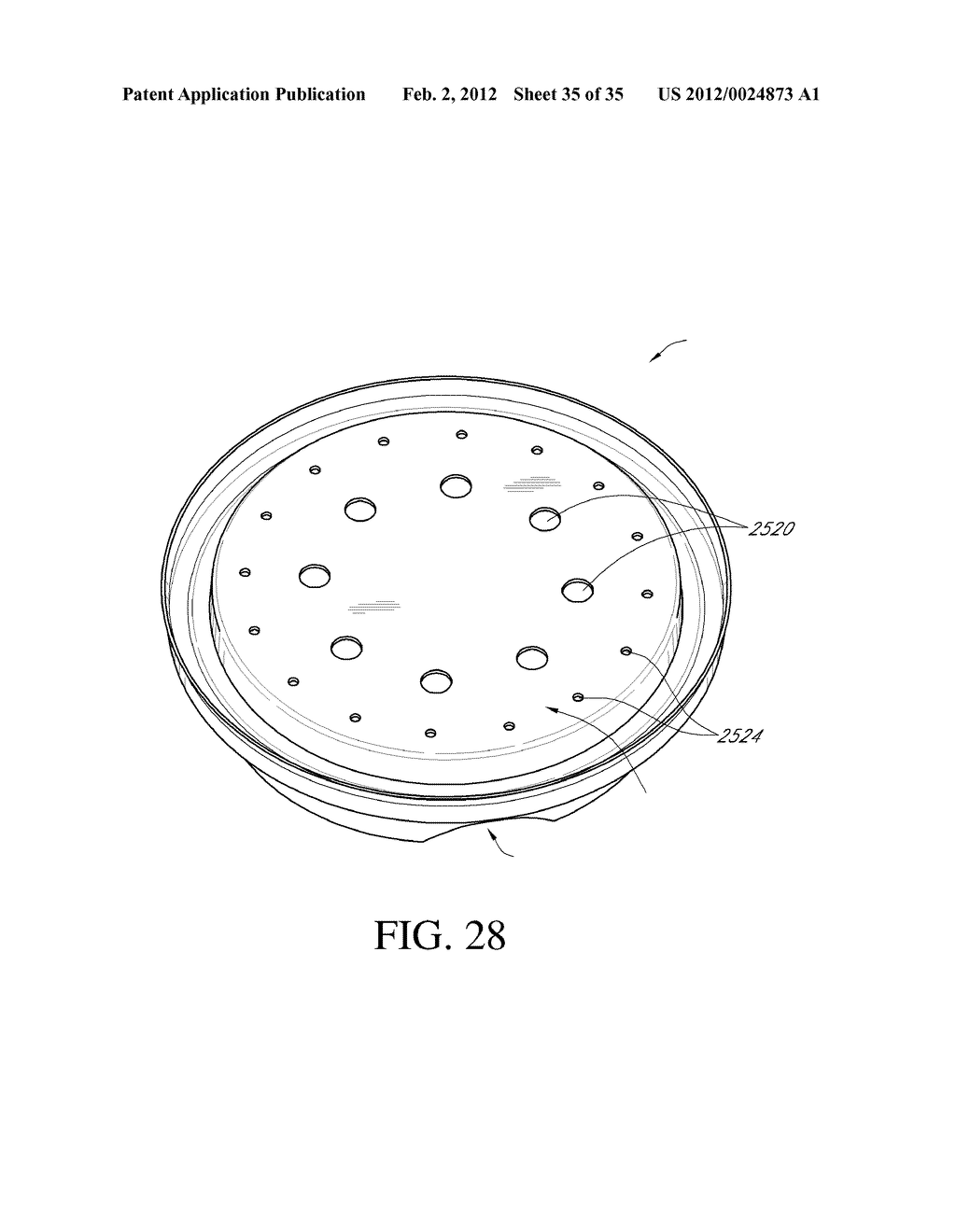 ANTI-SPLASH DEVICE CONFIGURED FOR REMOVABLE PLACEMENT WITHIN A CUP     INTERIOR - diagram, schematic, and image 36