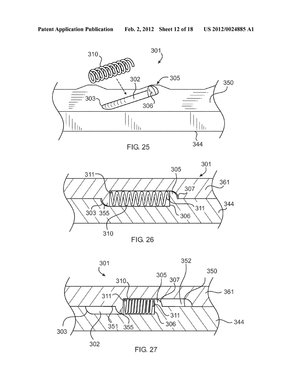 Sled driven queued item dispenser - diagram, schematic, and image 13