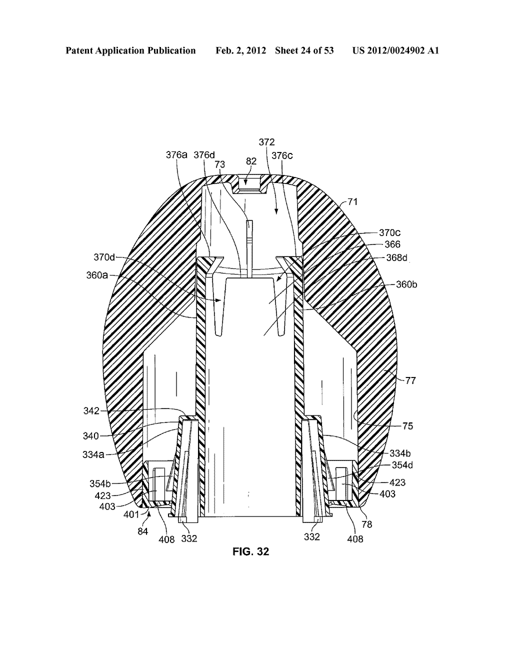 Shroud for a dispenser - diagram, schematic, and image 25