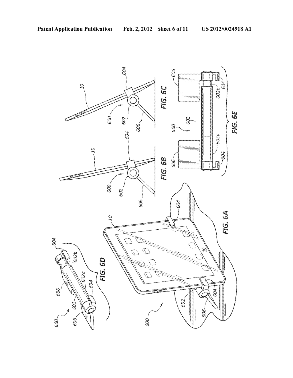 HOLDER FOR AN ELECTRONIC DEVICE - diagram, schematic, and image 07