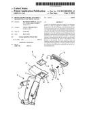 DEVICE FOR DETACHABLY ATTACHING A HOLDER FOR AN ELECTRONIC DEVICE diagram and image