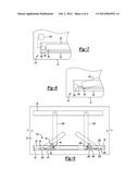 ROOF RACK ASSEMBLY WITH TRANSLATION OF PIVOTABLE ROOF RACK BOW diagram and image