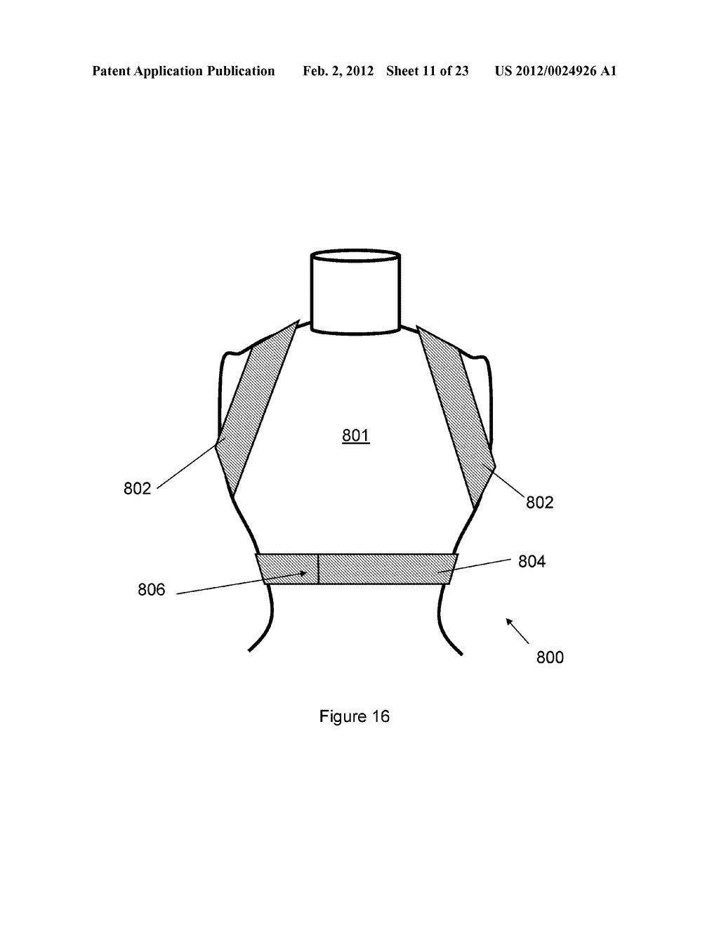 Ergonomic Backpack - diagram, schematic, and image 12