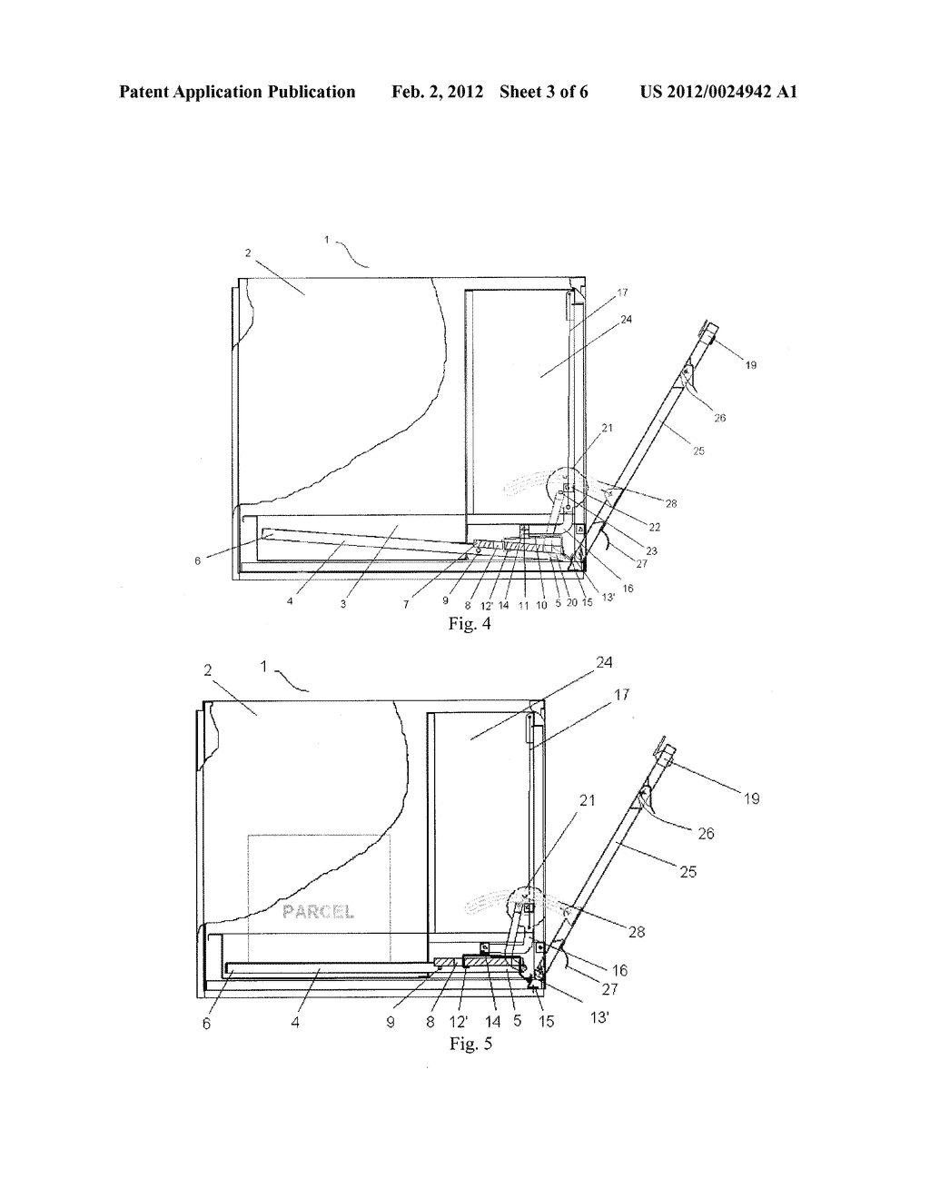 PARCEL BOX FOR RECEIVING AND KEEPING PARCELS IN A THEFTPROOF MANNER - diagram, schematic, and image 04