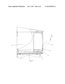 PARCEL BOX FOR RECEIVING AND KEEPING PARCELS IN A THEFTPROOF MANNER diagram and image