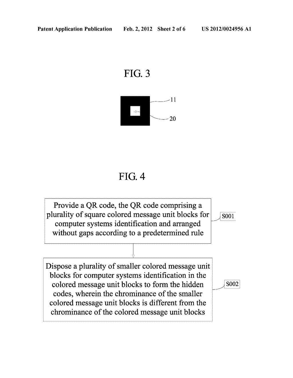 QR CODE HAVING HIDDEN CODES AND METHODS OF FORMING AND IDENTIFYING THE     HIDDEN CODES - diagram, schematic, and image 03