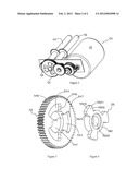 Paper shredder overload buffering device diagram and image