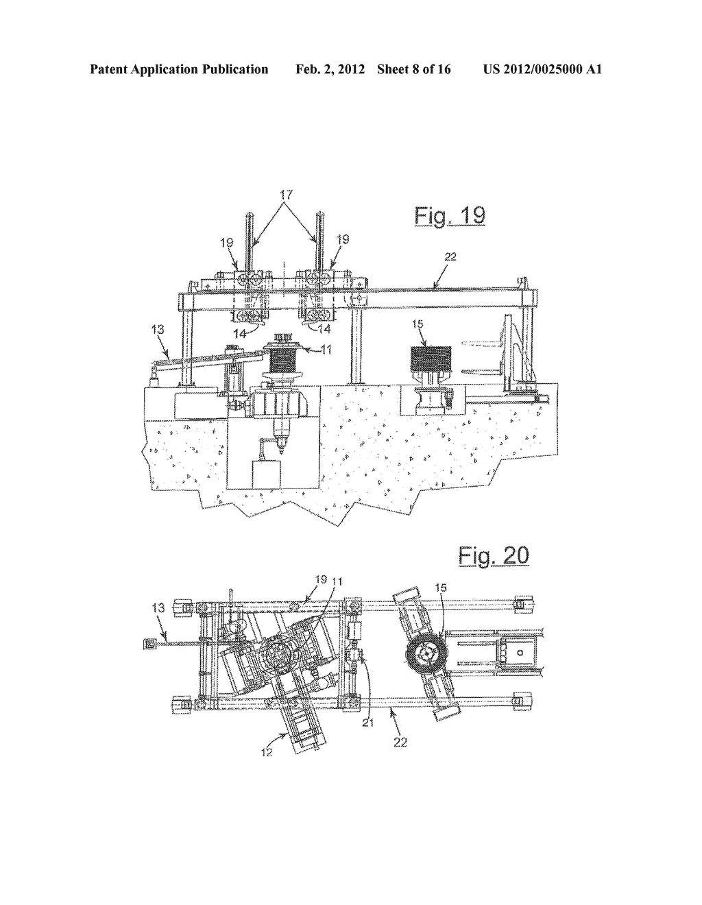 MACHINE FOR WINDING A WIRE FROM A ROLLING MILL INTO A COIL WITH IMPROVED     MEANS FOR LOCKING THE WIRE TAIL END AND CONTAINING THE COIL FORMED - diagram, schematic, and image 09