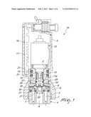 Electromechanically actuated membrane valve for branching ducts of     sprinkling and/or weed control systems diagram and image