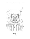 Electromechanically actuated membrane valve for branching ducts of     sprinkling and/or weed control systems diagram and image