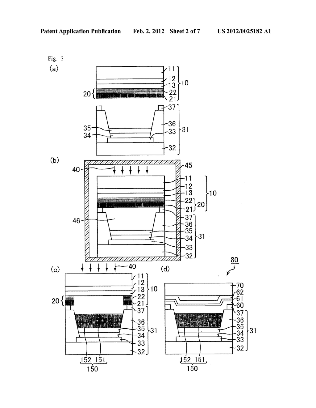 DONOR SUBSTRATE, PROCESS FOR PRODUCTION OF TRANSFER FILM, AND PROCESS FOR     PRODUCTION OF ORGANIC ELECTROLUMINESCENT ELEMENT - diagram, schematic, and image 03