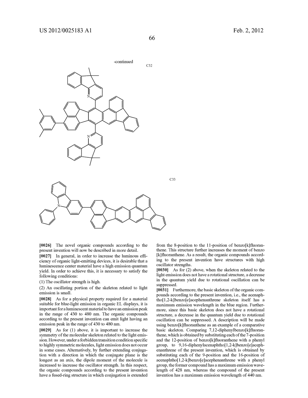 NOVEL ORGANIC COMPOUND, LIGHT-EMITTING DEVICE, AND IMAGE DISPLAY APPARATUS - diagram, schematic, and image 71