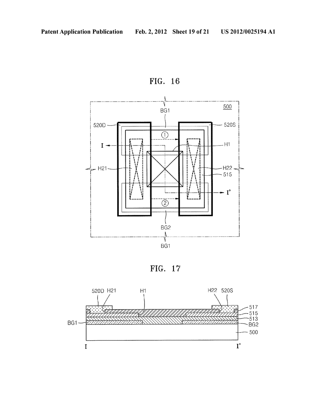 THIN-FILM TRANSISTOR SENSOR AND METHOD OF MANUFACTURING THE TFT SENSOR - diagram, schematic, and image 20