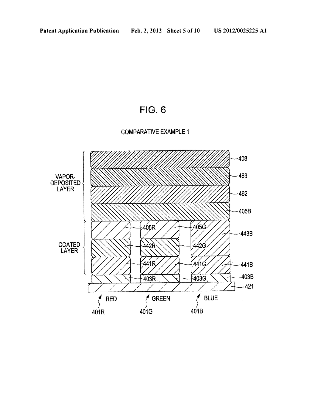 LIGHT-EMITTING ELEMENT, DISPLAY DEVICE, AND ELECTRONIC APPARATUS - diagram, schematic, and image 06