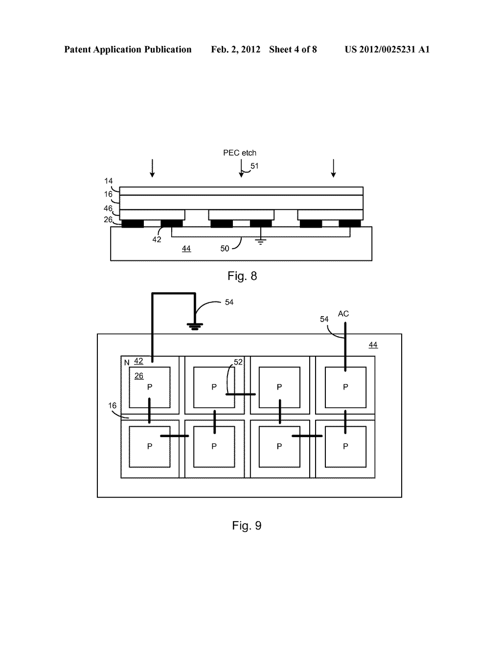 SERIES CONNECTED FLIP CHIP LEDS WITH GROWTH SUBSTRATE REMOVED - diagram, schematic, and image 05