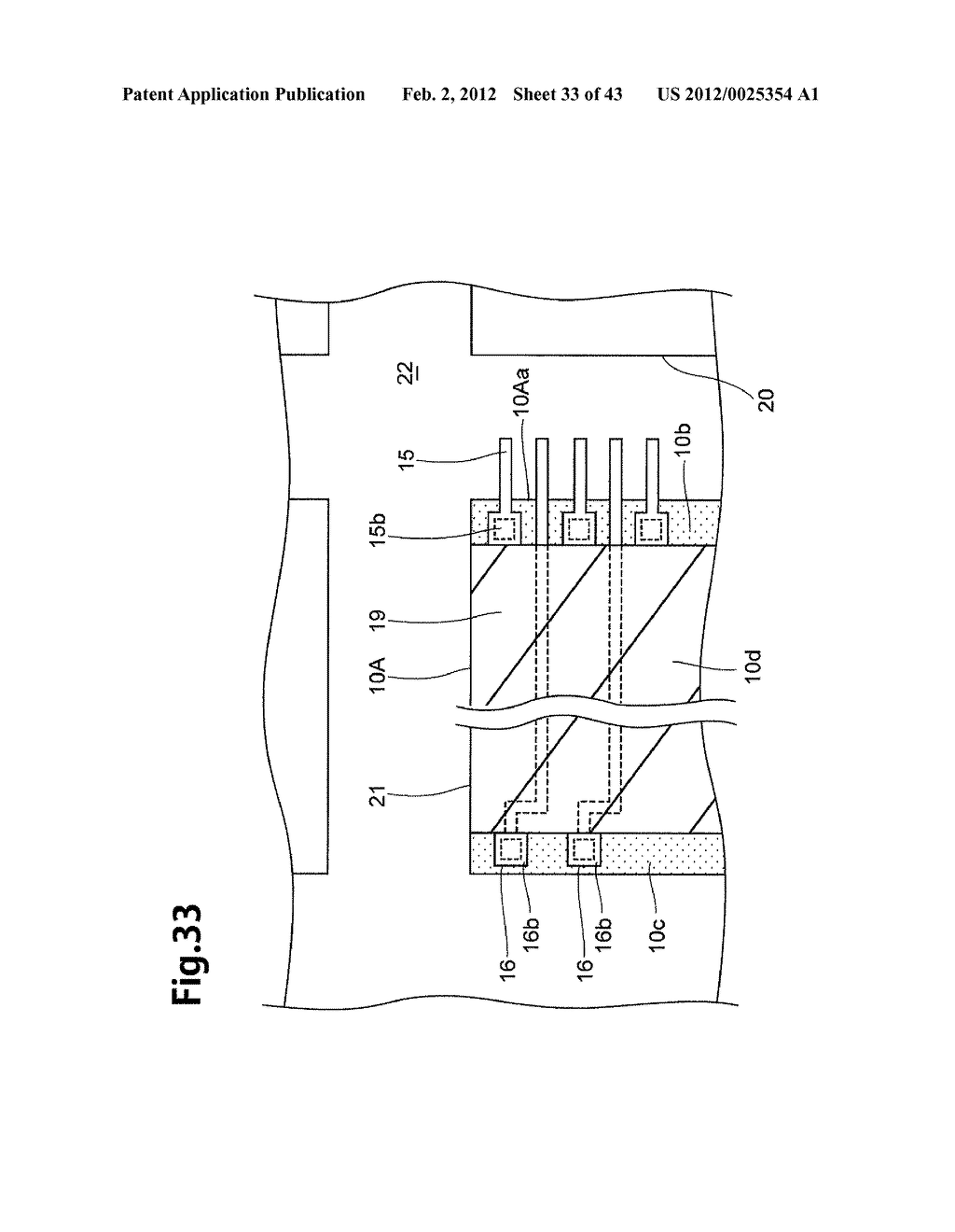 LAMINATED SEMICONDUCTOR SUBSTRATE, LAMINATED CHIP PACKAGE AND METHOD OF     MANUFACTURING THE SAME - diagram, schematic, and image 34