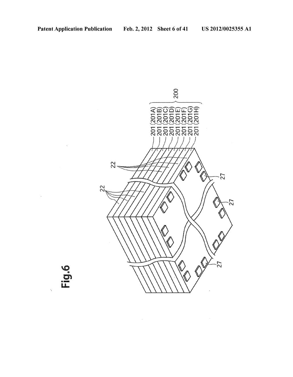 LAMINATED SEMICONDUCTOR SUBSTRATE, LAMINATED CHIP PACKAGE AND METHOD OF     MANUFACTURING THE SAME - diagram, schematic, and image 07