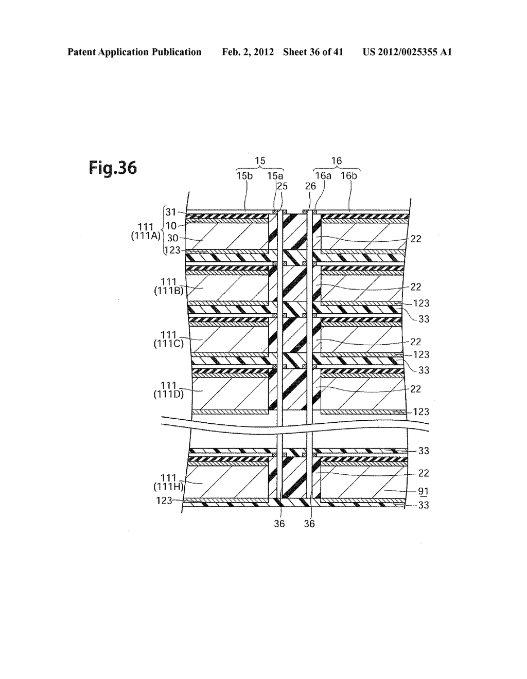 LAMINATED SEMICONDUCTOR SUBSTRATE, LAMINATED CHIP PACKAGE AND METHOD OF     MANUFACTURING THE SAME - diagram, schematic, and image 37
