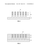 METHODS OF FORMING SEMICONDUCTOR DEVICE STRUCTURES AND SEMICONDUCTOR     DEVICE STRUCTURES INCLUDING A UNIFORM PATTERN OF CONDUCTIVE LINES diagram and image