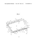 DEVICE FOR HOLDING A FILLABLE FORM diagram and image