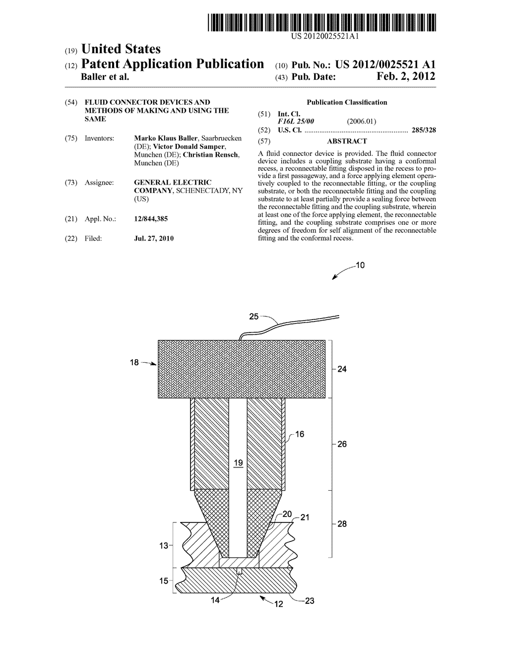 FLUID CONNECTOR DEVICES AND METHODS OF MAKING AND USING THE SAME - diagram, schematic, and image 01