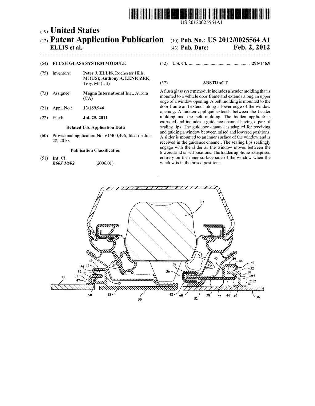 Flush Glass System Module - diagram, schematic, and image 01