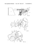 FOLDING HIGH CHAIR WITH TABLE diagram and image