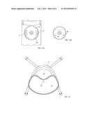 FOLDING HIGH CHAIR WITH TABLE diagram and image