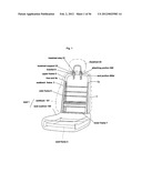 SUPPORTING STRUCTURE OF HEADREST BRACKET diagram and image