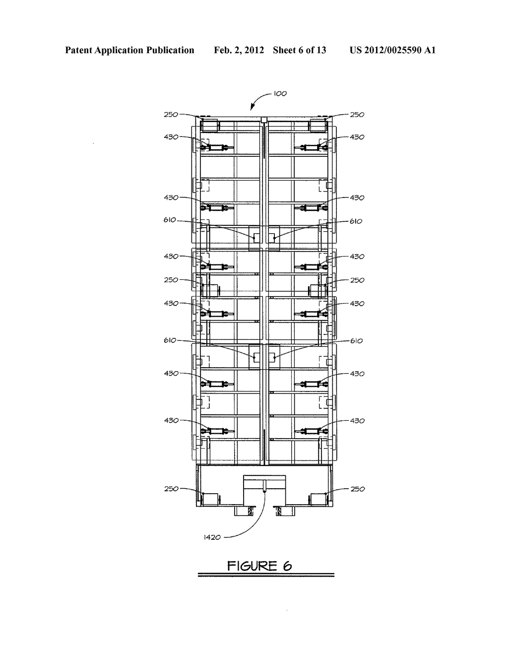 Multiple Activated Dumping Roll-Off Container - diagram, schematic, and image 07