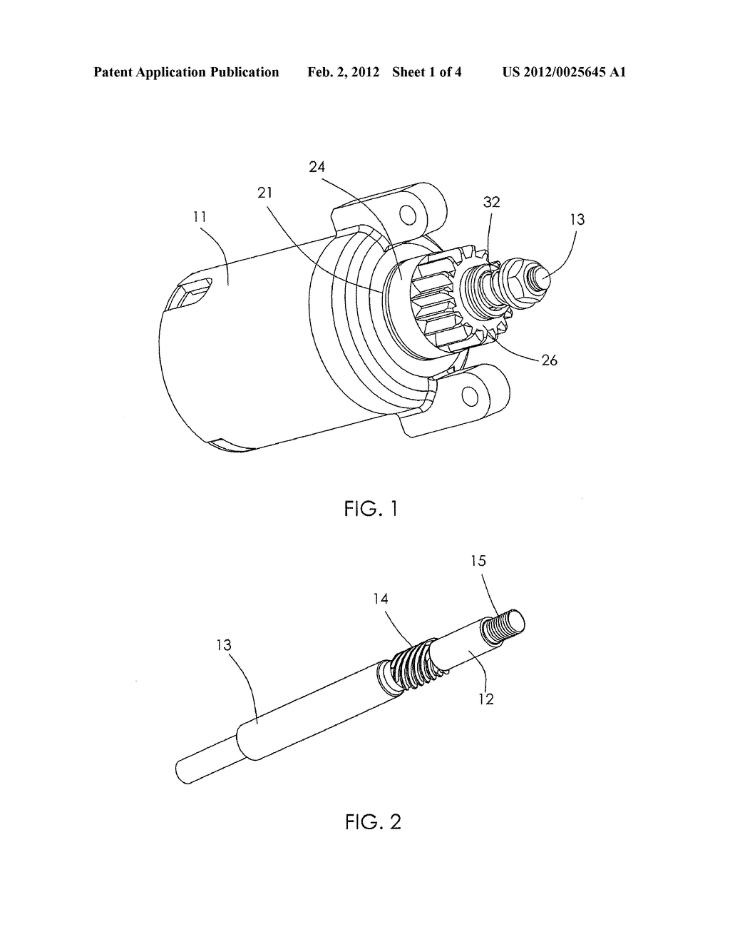 ELECTRIC STARTER MOTOR - diagram, schematic, and image 02