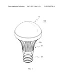 LIGHT EMITTING DIODE BULB USING THERMAL CONDUCTOR diagram and image