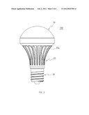 LIGHT EMITTING DIODE BULB USING THERMAL CONDUCTOR diagram and image