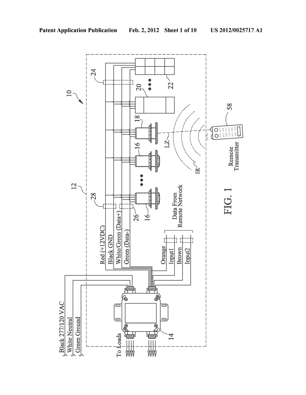 INTELLIGENT LIGHTING CONTROL SYSTEM - diagram, schematic, and image 02