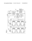 POWER SUPPLY DEVICE HAVING PRECHARGING CIRCUIT FOR CHARGING CAPACITOR diagram and image