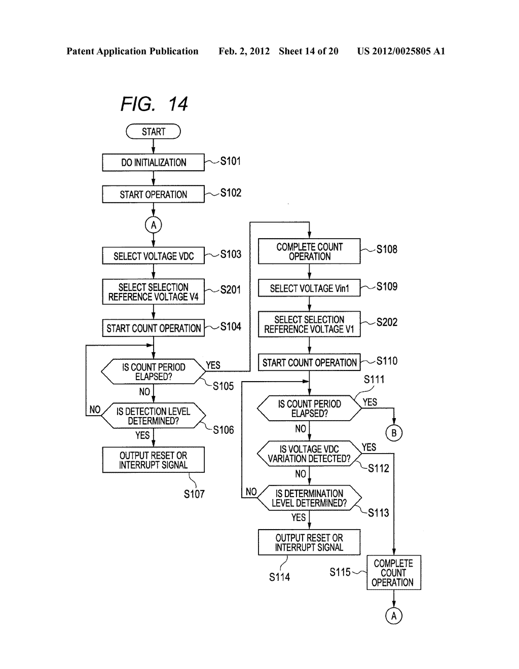 VOLTAGE DETECTION CIRCUIT AND METHOD FOR CONTROLLING THE SAME - diagram, schematic, and image 15