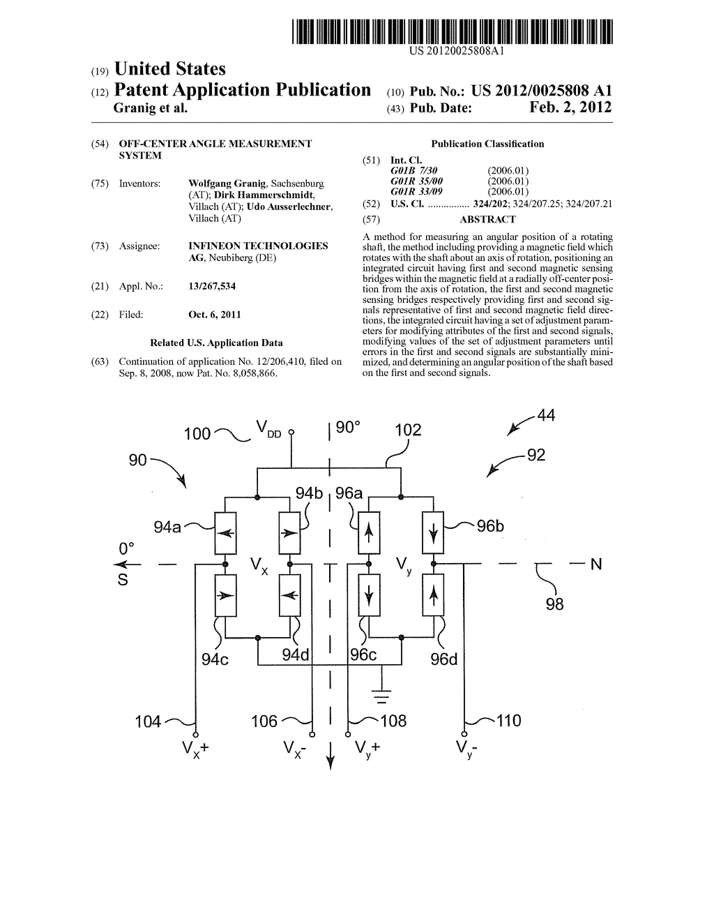 OFF-CENTER ANGLE MEASUREMENT SYSTEM - diagram, schematic, and image 01