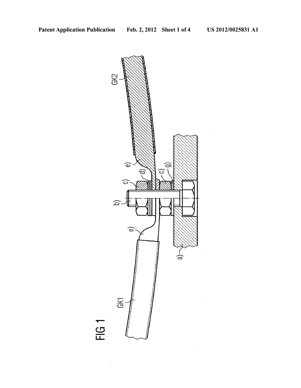 HIGH-CURRENT CABLE CONNECTION FOR GRADIENT CABLES OF A MAGNETIC RESONANCE     TOMOGRAPHY SYSTEM - diagram, schematic, and image 02