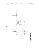 FILTER WITH IMPROVED IMPEDANCE MATCH TO A HYBRID COUPLER diagram and image