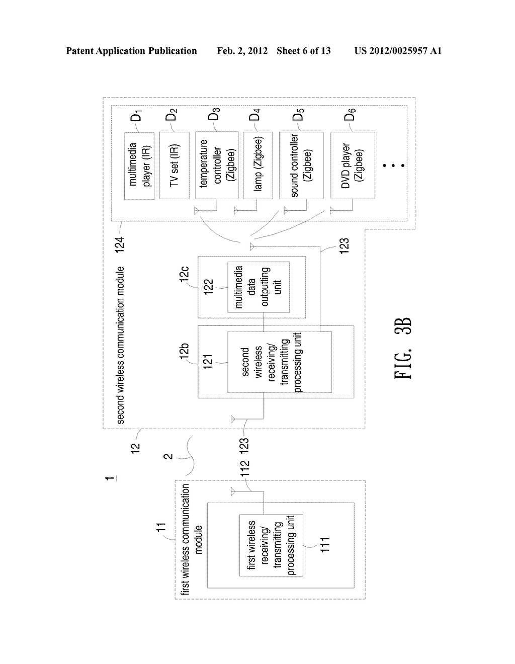 WIRELESS COMMUNICATION SYSTEM WITH REMOTE CONTROL FUNCTION - diagram, schematic, and image 07