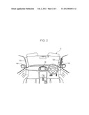 DRIVEER VISION SUPPORT SYSTEM AND VEHICLE INCLUDING THE SYSTEM diagram and image