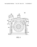 ANTENNA INTEGRATED WITH A PORTABLE COMMUNICATION DEVICE diagram and image