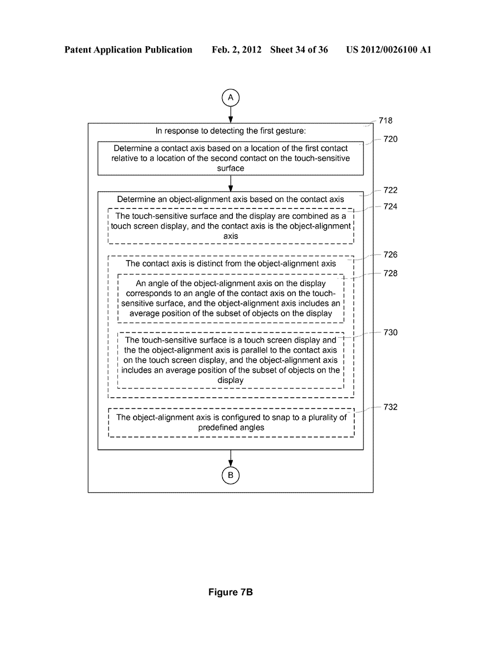 Device, Method, and Graphical User Interface for Aligning and Distributing     Objects - diagram, schematic, and image 35