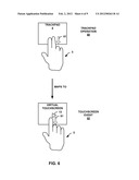 MAPPING TRACKPAD OPERATIONS TO TOUCHSCREEN EVENTS diagram and image