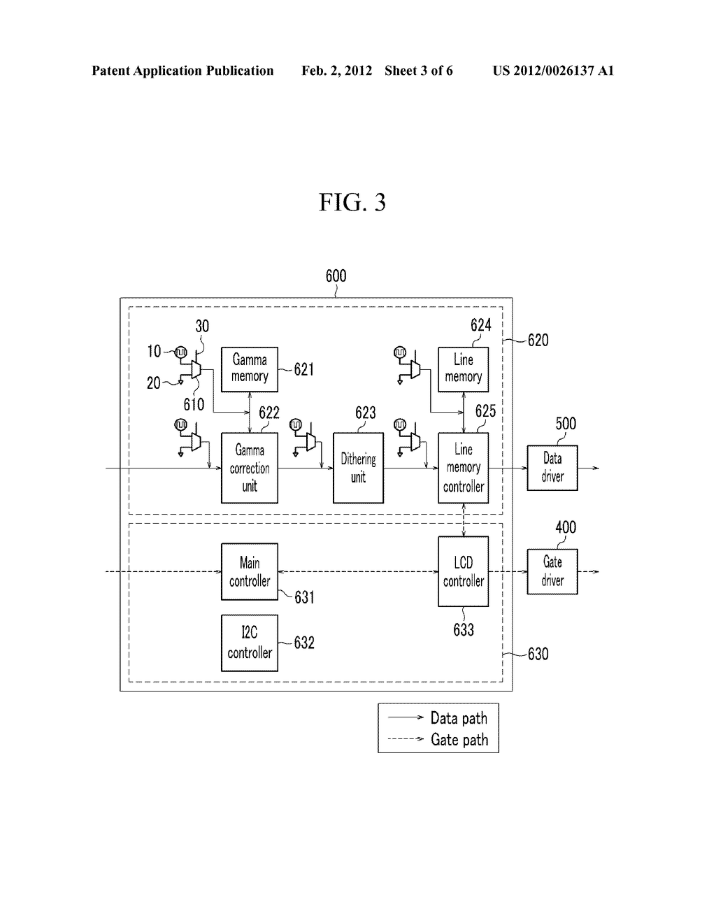 DRIVING APPARATUS AND DRIVING METHOD OF DISPLAY DEVICE - diagram, schematic, and image 04