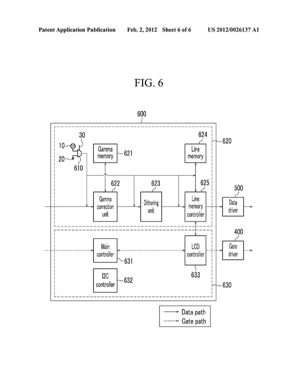 DRIVING APPARATUS AND DRIVING METHOD OF DISPLAY DEVICE - diagram, schematic, and image 07